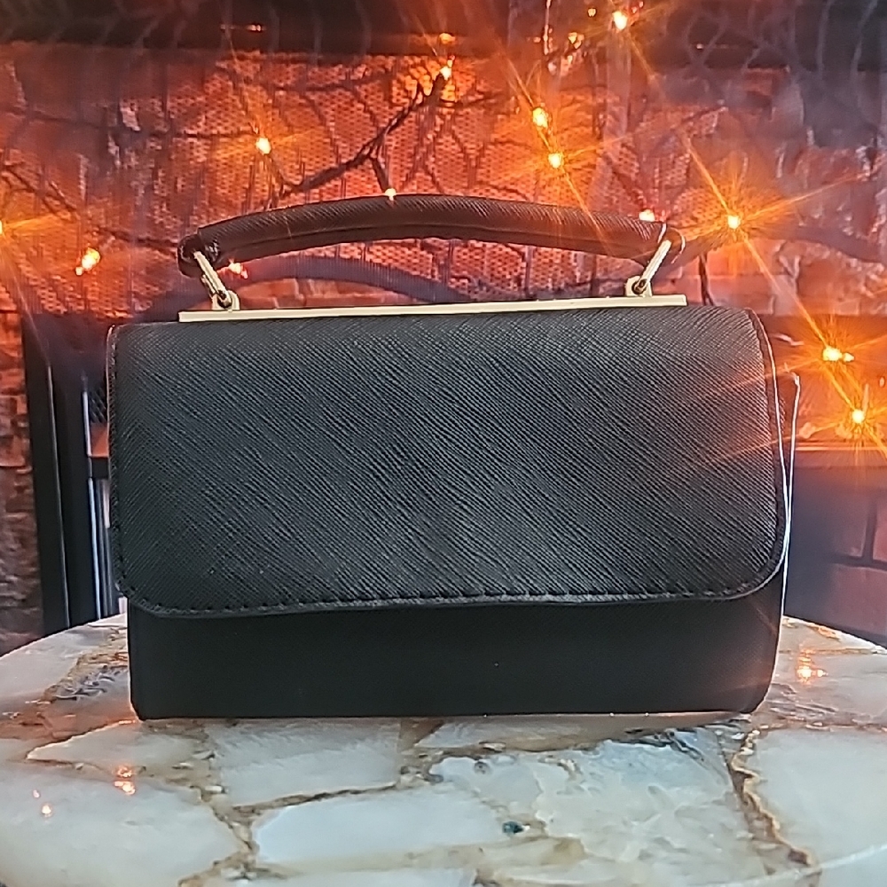 Call It Spring Black Clutch